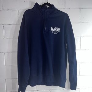 Shawnee state half zip sweatshirt!
